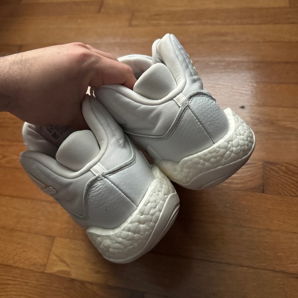 Adidas Originals 98 x Crazy BYW Cloud White Shoes - Picture 8 of 11